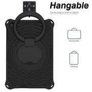 For Huawei MatePad T 10s Spider King Silicone Protective Tablet Case(Black)