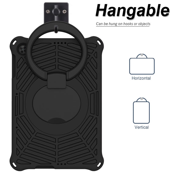 For Huawei MatePad T 10s Spider King Silicone Protective Tablet Case(Black)