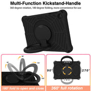 For Huawei MatePad T 10s Spider King Silicone Protective Tablet Case(Black)