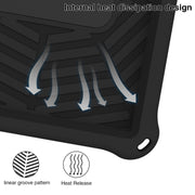 For Huawei MatePad T 10s Spider King Silicone Protective Tablet Case(Black)