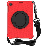 For Huawei MatePad T 10s Spider King Silicone Protective Tablet Case(Red)