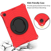 For Huawei MatePad T 10s Spider King Silicone Protective Tablet Case(Red)