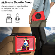 For Huawei MatePad T 10s Spider King Silicone Protective Tablet Case(Red)
