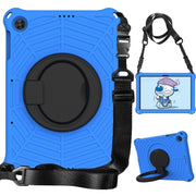 For Huawei MatePad T 10s Spider King Silicone Protective Tablet Case(Blue)