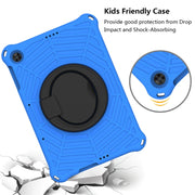 For Huawei MatePad T 10s Spider King Silicone Protective Tablet Case(Blue)