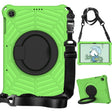 For Huawei MatePad T 10s Spider King Silicone Protective Tablet Case(Green) - Huawei by PMC TechLife | Online Shopping South Africa | PMC TechLife | Buy Now Pay Later Mobicred