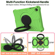 For Huawei MatePad T 10s Spider King Silicone Protective Tablet Case(Green)