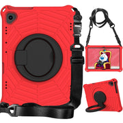For Huawei MediaPad T5 Spider King Silicone Protective Tablet Case(Red)