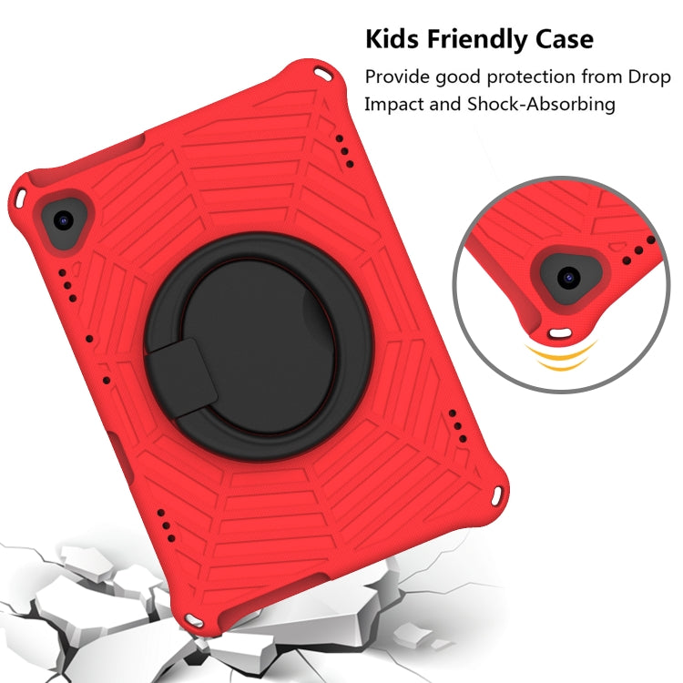 For Huawei MediaPad T5 Spider King Silicone Protective Tablet Case(Red)