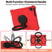 For Huawei MediaPad T5 Spider King Silicone Protective Tablet Case(Red)