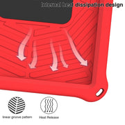 For Huawei MediaPad T5 Spider King Silicone Protective Tablet Case(Red)