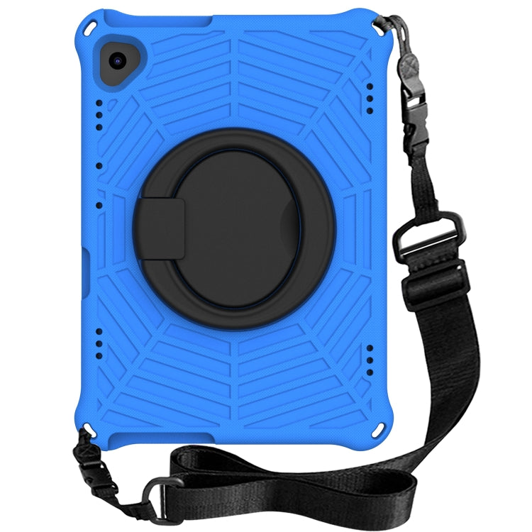 For Huawei MediaPad T5 Spider King Silicone Protective Tablet Case(Blue)
