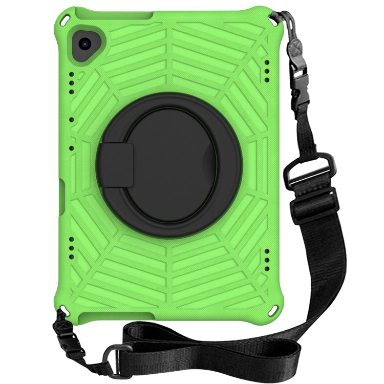 For Huawei MediaPad T5 Spider King Silicone Protective Tablet Case(Green)