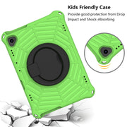 For Huawei MediaPad T5 Spider King Silicone Protective Tablet Case(Green)