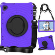 For Huawei MediaPad T5 Spider King Silicone Protective Tablet Case(Purple) - Huawei by PMC TechLife | Online Shopping South Africa | PMC TechLife | Buy Now Pay Later Mobicred