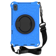 For Huawei MediaPad M5 Lite 8 Spider King Silicone Protective Tablet Case(Blue)