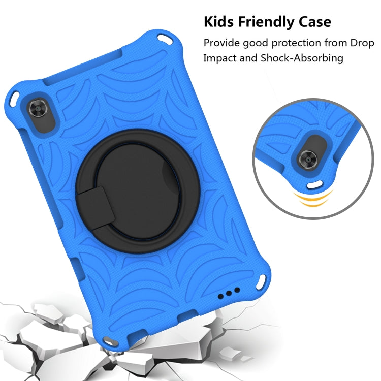 For Huawei MediaPad M5 Lite 8 Spider King Silicone Protective Tablet Case(Blue)