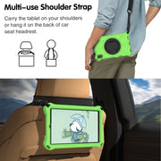 For Huawei MediaPad M5 Lite 8 Spider King Silicone Protective Tablet Case(Green)