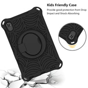 For Huawei MediaPad M6 8.4 Spider King Silicone Protective Tablet Case(Black)