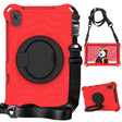 For Huawei MediaPad M6 8.4 Spider King Silicone Protective Tablet Case(Red) - Huawei by PMC TechLife | Online Shopping South Africa | PMC TechLife | Buy Now Pay Later Mobicred