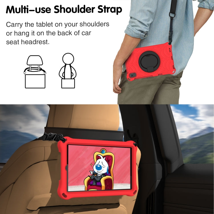 For Huawei MediaPad M6 8.4 Spider King Silicone Protective Tablet Case(Red)