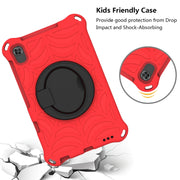 For Huawei MatePad T8 Spider King Silicone Protective Tablet Case(Red)