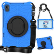 For Huawei MatePad T8 Spider King Silicone Protective Tablet Case(Blue) - Huawei by PMC TechLife | Online Shopping South Africa | PMC TechLife | Buy Now Pay Later Mobicred