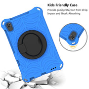 For Huawei MatePad T8 Spider King Silicone Protective Tablet Case(Blue)