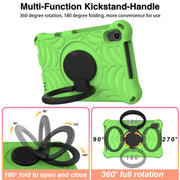 For Huawei MatePad T8 Spider King Silicone Protective Tablet Case(Green)