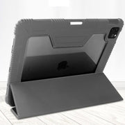 For iPad Pro 11 2022 / 2021 / 2020 Mutural Horizontal Flip Leather Tablet Case with Holder & Pen Slot(Dark Blue)