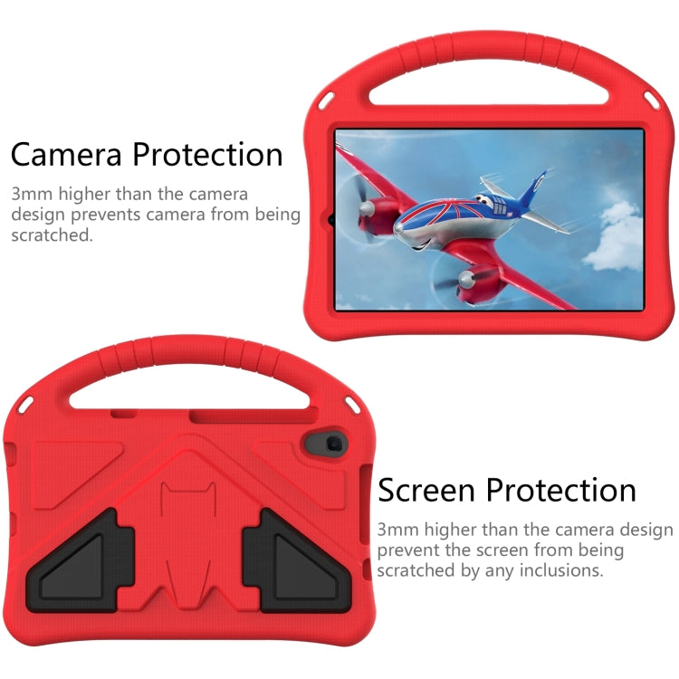 For Lenovo Tab M8 4th Gen EVA Flat Anti Falling Protective Tablet Case Shell with Holder(Red)