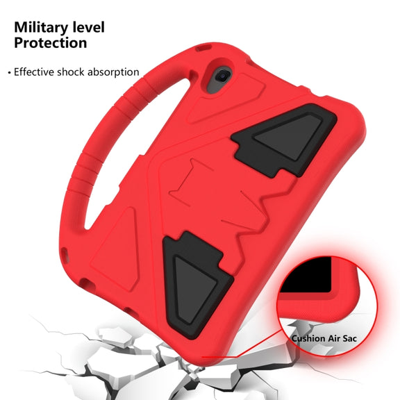 For Lenovo Tab M8 4th Gen EVA Flat Anti Falling Protective Tablet Case Shell with Holder(Red)