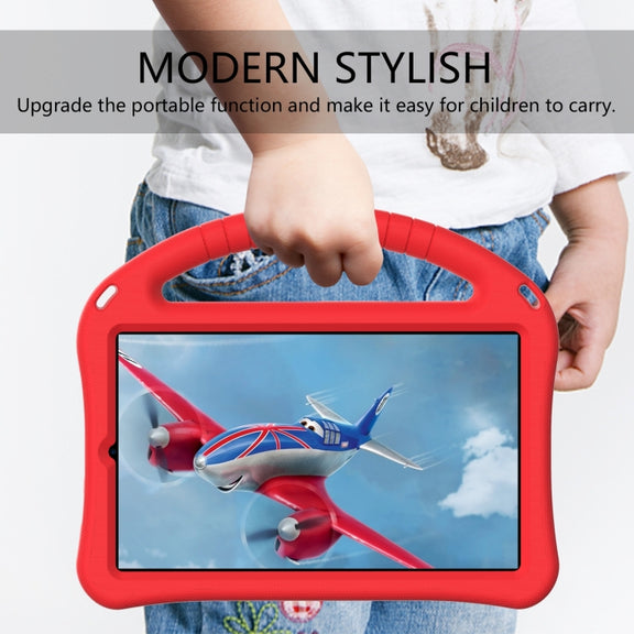 For Lenovo Tab M8 4th Gen EVA Flat Anti Falling Protective Tablet Case Shell with Holder(Red)