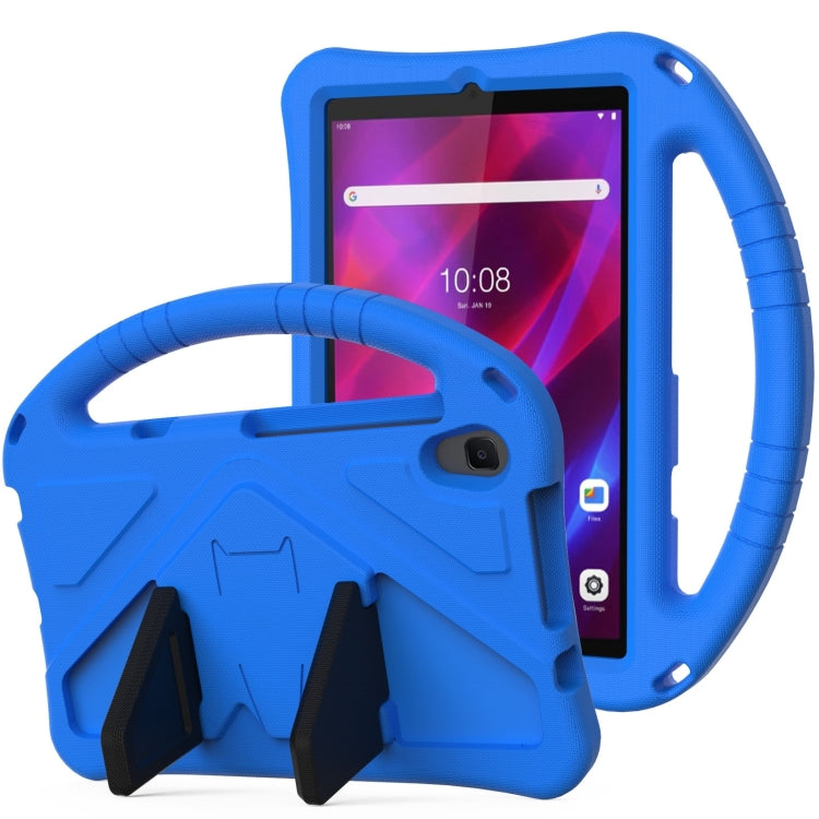 For Lenovo Tab M8 4th Gen EVA Flat Anti Falling Protective Tablet Case Shell with Holder(Blue)