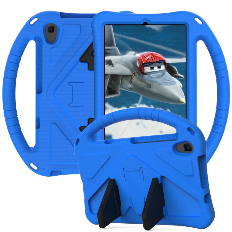 For Lenovo Tab M8 4th Gen EVA Flat Anti Falling Protective Tablet Case Shell with Holder(Blue)