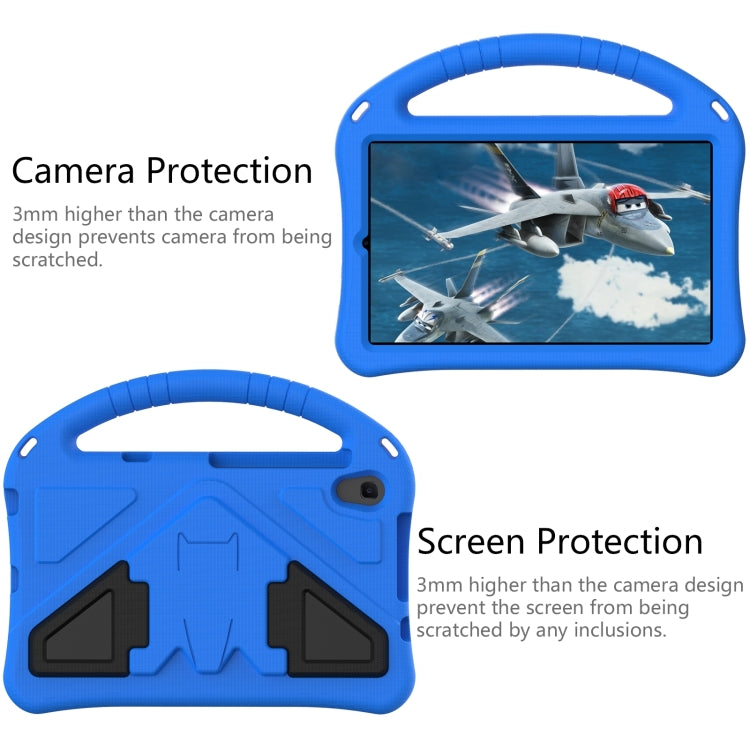 For Lenovo Tab M8 4th Gen EVA Flat Anti Falling Protective Tablet Case Shell with Holder(Blue)