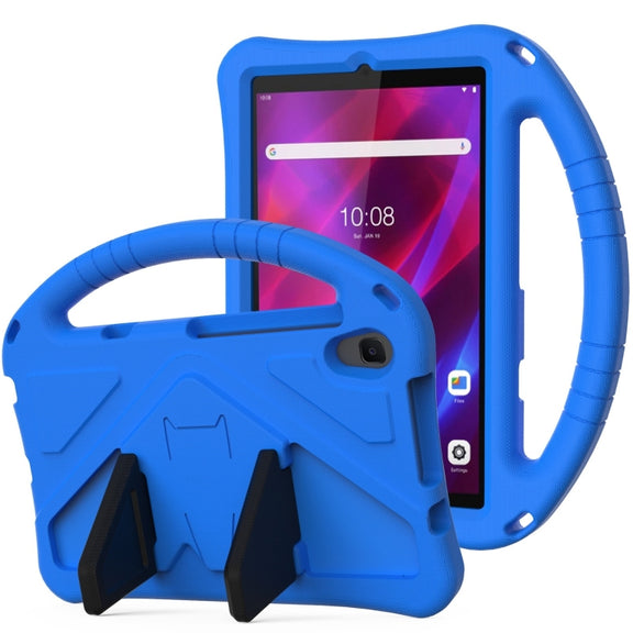 For Lenovo Tab M8 4th Gen EVA Flat Anti Falling Protective Tablet Case Shell with Holder(Blue)