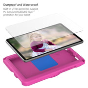 For Lenovo Tab M8 4th Gen EVA + PC Shockproof Tablet Case without Water-resistant Frame(Rose Red)