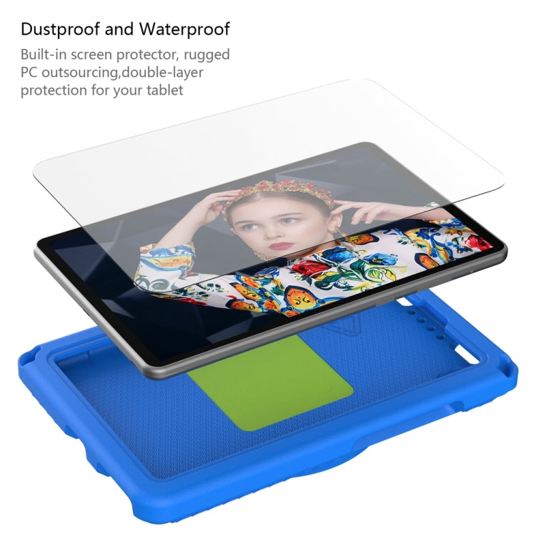 For Lenovo Tab M8 4th Gen EVA + PC Shockproof Tablet Case without Water-resistant Frame(Blue)