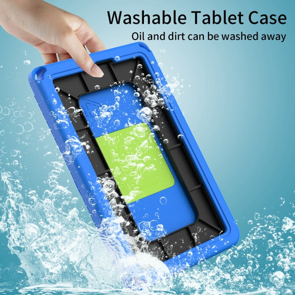 For Lenovo Tab M8 4th Gen EVA + PC Shockproof Tablet Case without Water-resistant Frame(Blue)