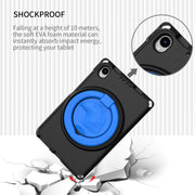 For Lenovo Tab M8 4th Gen EVA + PC Shockproof Tablet Case without Water-resistant Frame(Black)
