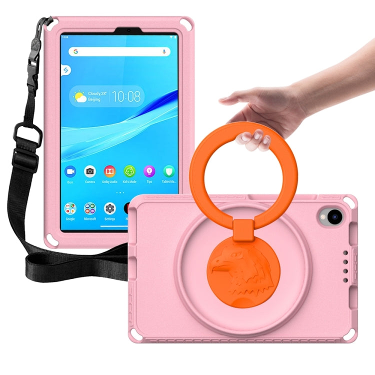 For Lenovo Tab M8 4th Gen EVA + PC Shockproof Tablet Case without Water-resistant Frame(Pink)