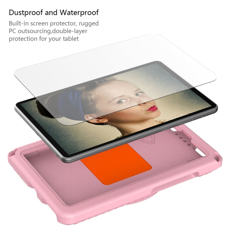For Lenovo Tab M8 4th Gen EVA + PC Shockproof Tablet Case without Water-resistant Frame(Pink)