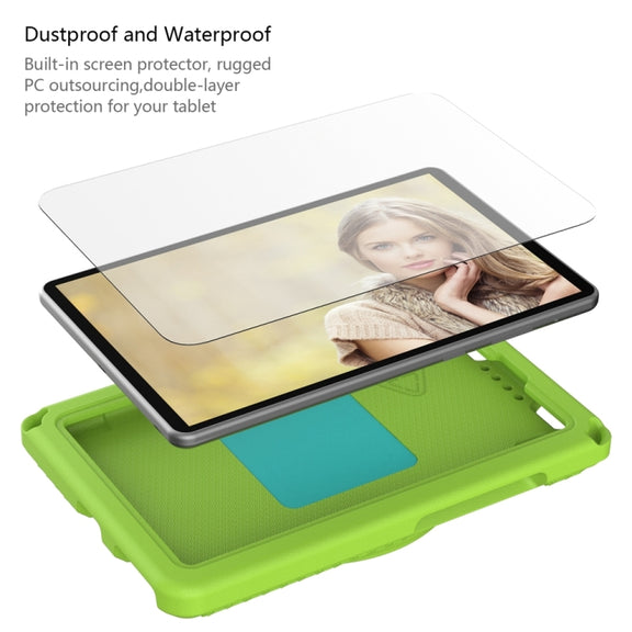 For Lenovo Tab M8 4th Gen EVA + PC Shockproof Tablet Case without Water-resistant Frame(Grass Green)