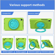 For Lenovo Tab M8 4th Gen EVA + PC Shockproof Tablet Case without Water-resistant Frame(Grass Green)