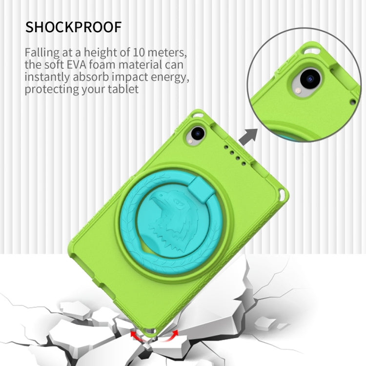 For Lenovo Tab M8 4th Gen EVA + PC Shockproof Tablet Case without Water-resistant Frame(Grass Green)