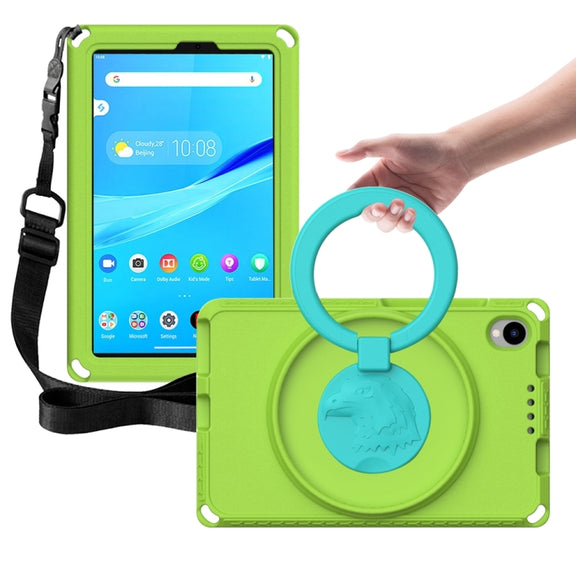 For Lenovo Tab M8 4th Gen EVA + PC Shockproof Tablet Case without Water-resistant Frame(Grass Green)
