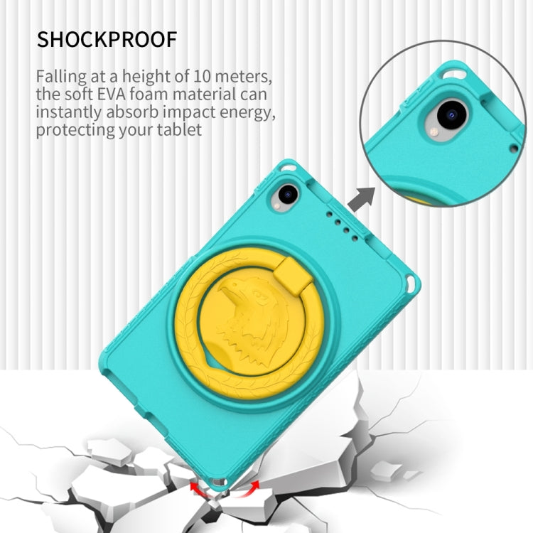 For Lenovo Tab M8 4th Gen EVA + PC Shockproof Tablet Case without Water-resistant Frame(Glacier Green)