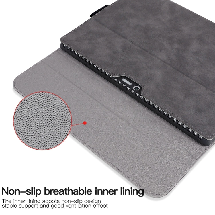 For Microsoft Surface Pro 8 Sheepskin All-Inclusive Shockproof Protective Case with Power Bag(Brown)