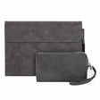 For Microsoft Surface Pro 7+ / 7 / 6 / 5 / 4 Sheepskin All-Inclusive Shockproof Protective Case with Power Bag(Grey) - Others by PMC TechLife | Online Shopping South Africa | PMC TechLife | Buy Now Pay Later Mobicred